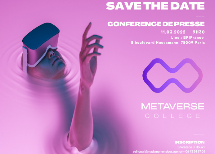 Metaverse College vous donne rendez-vous